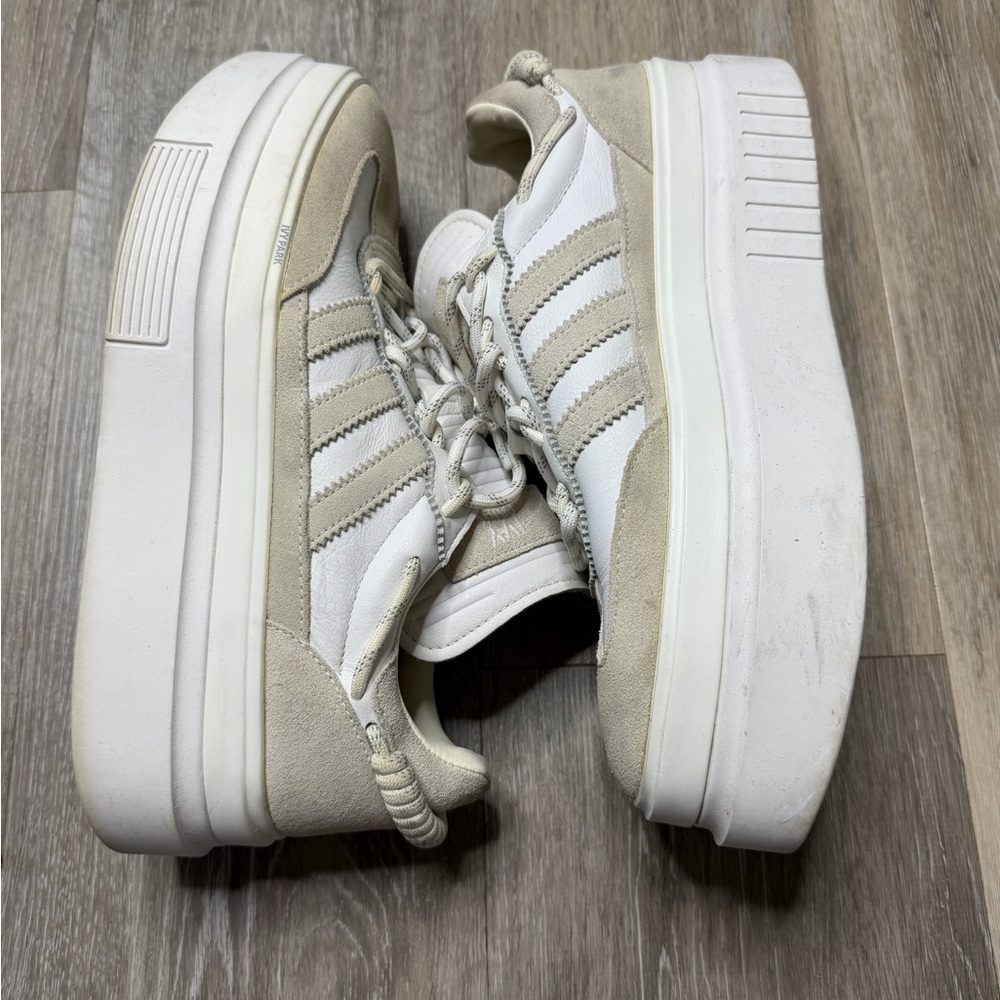 Adidas Super Sleek 72 Womens Size 10 Ivy Park Beyonce Beige White Platform Shoe